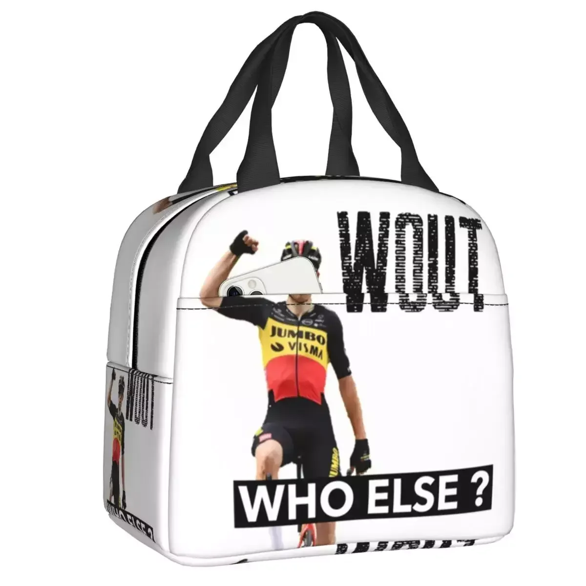 

2023 новые Wout Van Aert Изолированные сумки для ланча для школы и офиса герметичный термоохладитель Bento Box Женский Детский Ланчбокс