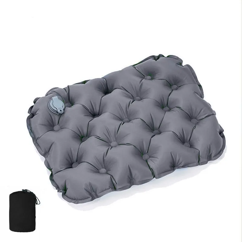 Quick Inflate Cushion Seat Waterproof Wear-resistant Comfort Camping Sitting Pad Quick Inflate/deflate for Camping  equipment 6