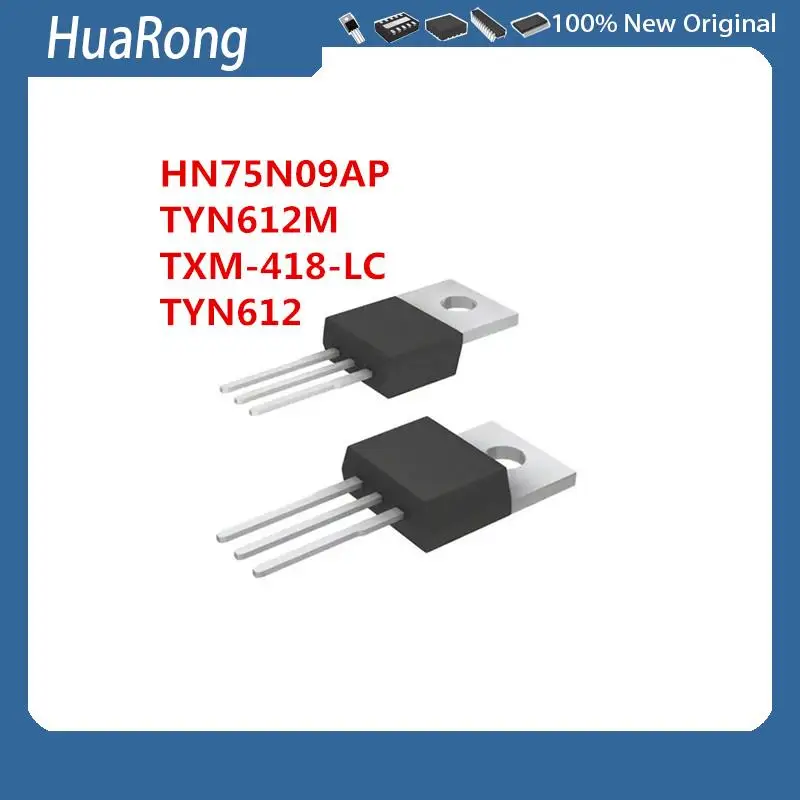 

10Pcs/Lot HN75N09AP 75N09AP TYN612M TXM-418-LC TYN612 TO-220