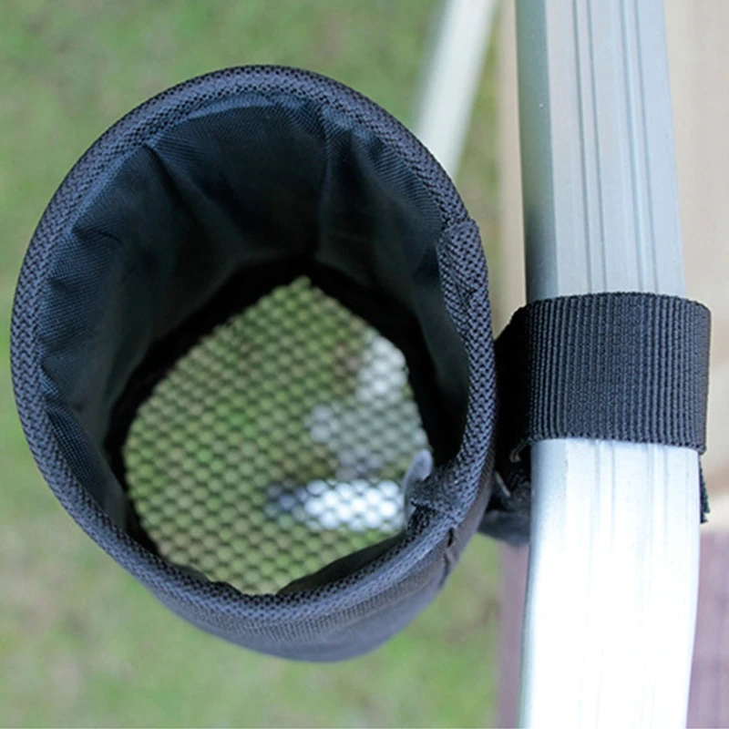 MTB Bike Water Cup Holder Organizer Drink Water Bottle Mount Stand Chair Side Storage Bag For Outdoor Cycling Camping