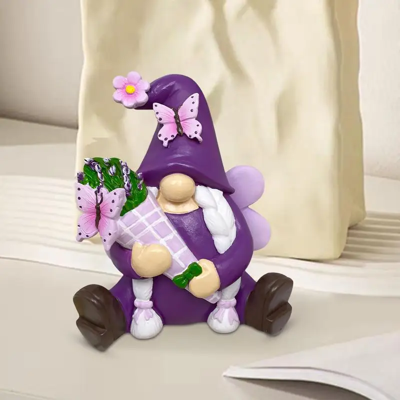 

Декоративные гномы в помещении, фигурка гнома, орнамент, весна-лето, маленькая синтетическая смола, гном, скульптура для улучшения сада