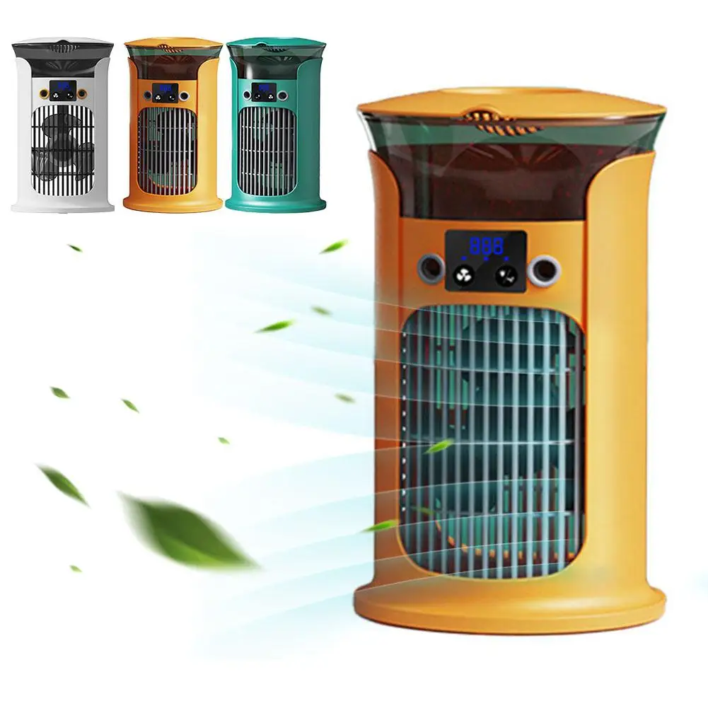 Description Picture 6 of itemMini USB Air Cooler with Humidifier 8H Cooling 3 Speed Settings Portable Evaporative Conditioner for Desk Bedroom Office