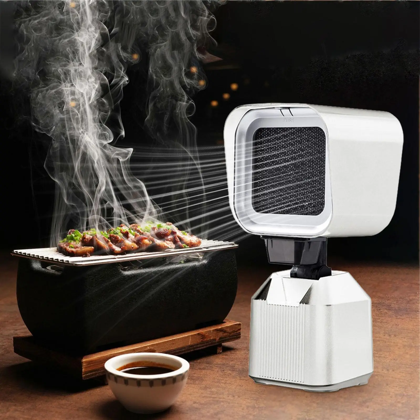 Household Extractor Hood Jp Plug Adapter Strong Suction for Apartment RV BBQ 2
