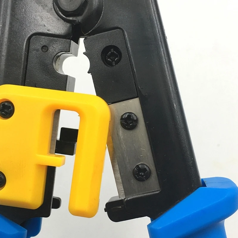 6P/8P RJ45 압착 펜치 도구 손 LAN 케이블 스트리퍼 와이어 절단 압착