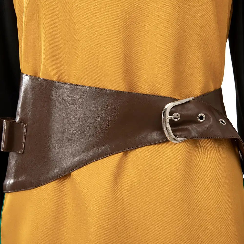 Yellow Knight Costume for Carnival, Christmas, and Stage Performances