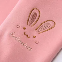 Leggings pour enfants de 3 à 8 ans, bas thermiques doublés en polaire, pantalons décontractés pour bébés, pantalons chauds, collants élastiques en forme de lapin, 2026 4