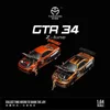 TIME MICRO 1:64 GTR 34 Z-tune Painting Alloy Car Model Model Car Collection& Display& Gift 1