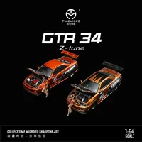 TIME MICRO 1:64 GTR 34 Z-tune Painting Alloy Car Model Model Car Collection& Display& Gift 1