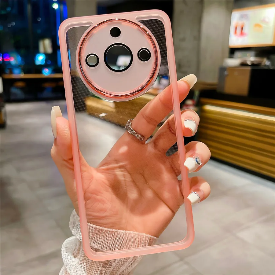 Transparent Soft Lens Cover Phone Case, Scratch-Resistant and Durable Back Protection