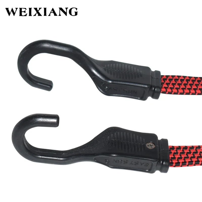 Strong Elastic Cord Rope Tie Down Belt Cargo Luggage Lashing Straps Fix For Motorcycle Bike SUV Car Roof Cargo Outdoor Camping