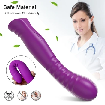 Powerful 10 Modes Sex Toy Dildo Vibrator For Women G-Spot Massager Clitoris Stimulator Silicone Vibrator Female For Adults 18 4