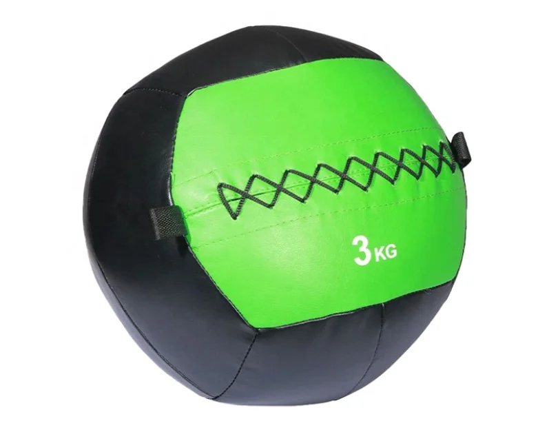 Hot Sale Professional Portable Gym Fitness Equipment Medicine Ball 15 Kg 20kg Powertraining Colorful Wall Ball