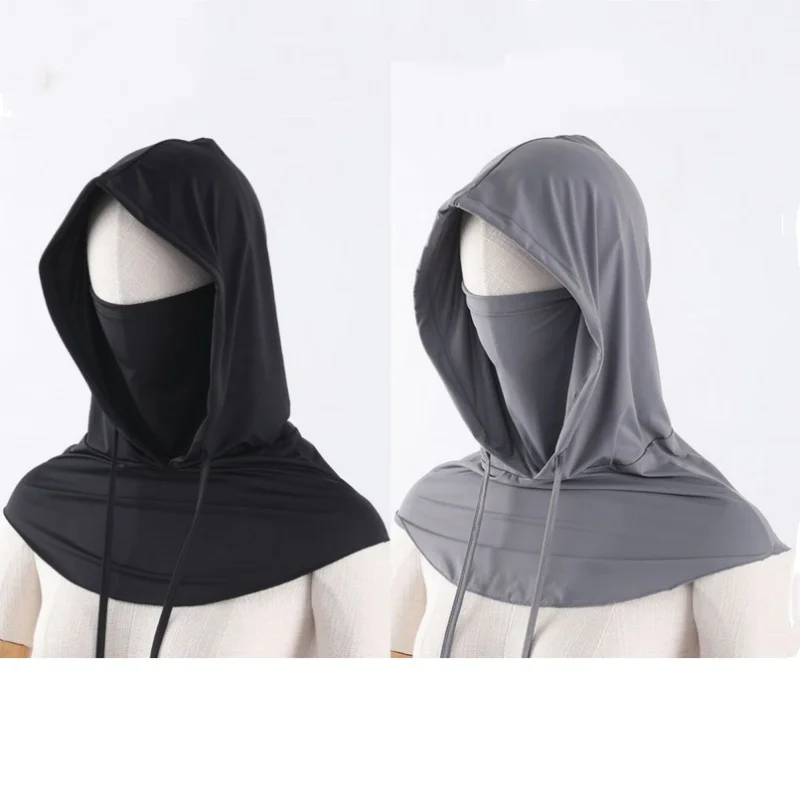 Summer Anti-UV Full Face Mask Sun Hat Balaclava Cap Outdoor Cycling Fishing Hiking Quick Dry Sun Protection Hood Face Neck Cover