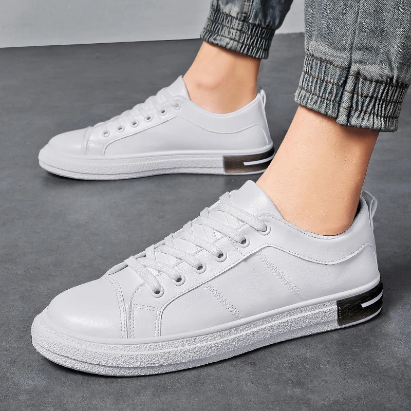 

Белые вулканизированные кроссовки для мужчин, дешевая модель 2023, кроссовки, повседневная обувь на плоской подошве, мужская обувь