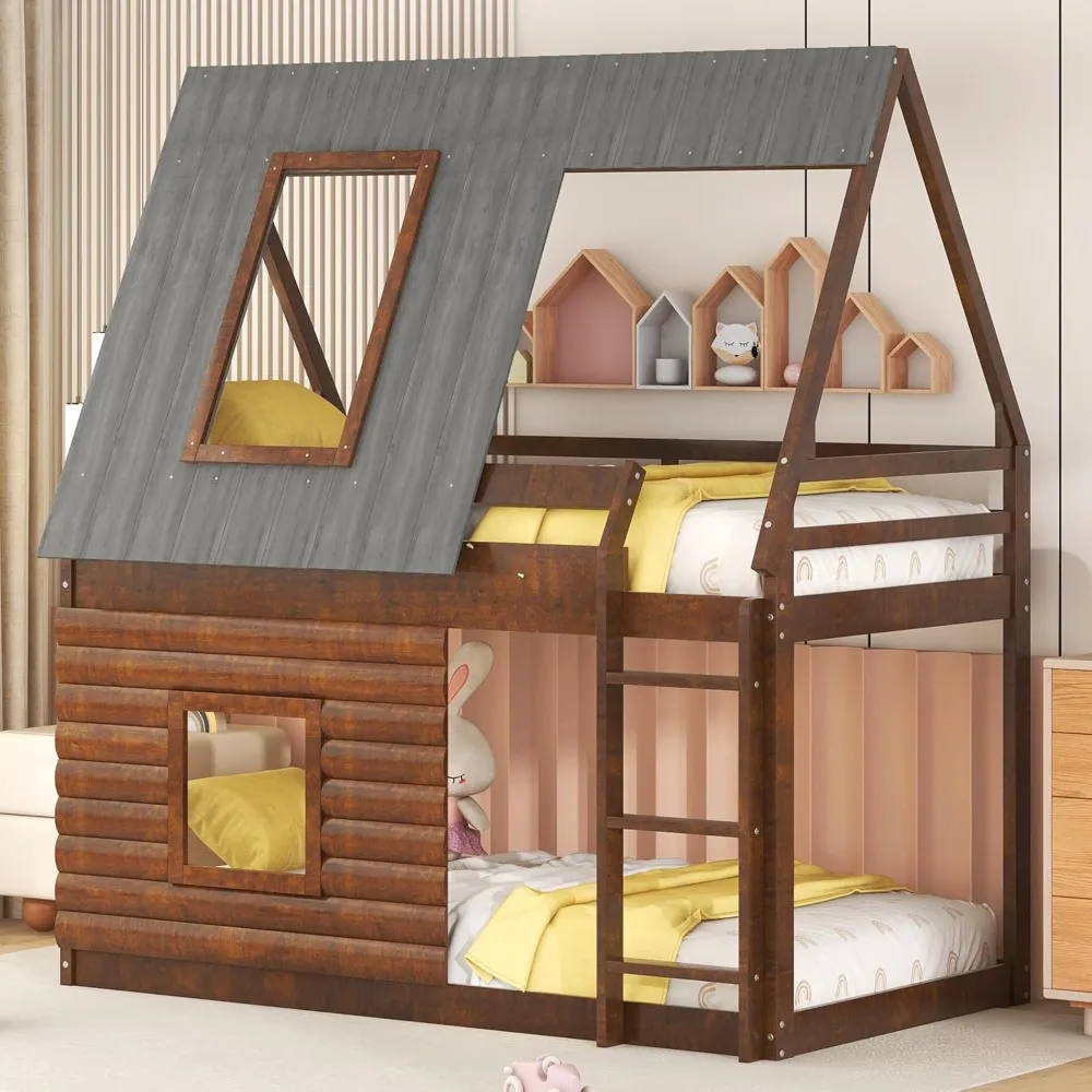House Bunk Bed Frame 1