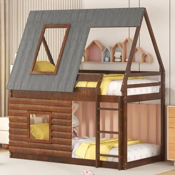 House Bunk Bed Frame 1