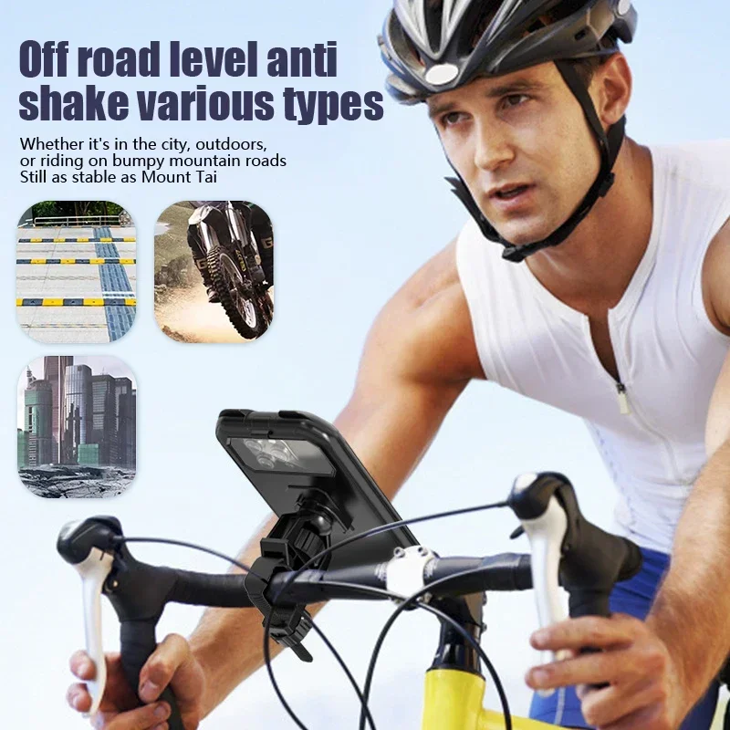 Supporto Universale Per Cellulare Da Bici E Moto – Rotazione 360° E Rilascio 1 Secondo, Per IPhone E Android (4,7-7") - 5