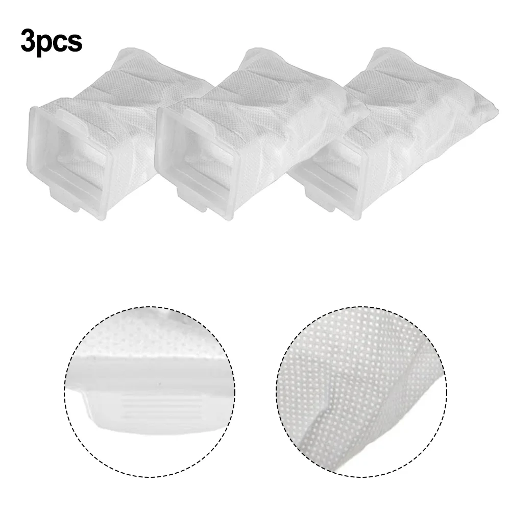 

And Easy To Use Dust Bags 3X Parts Replacement Washable Robot Vacuum 3pcs Cleaner Accessories For Makita AZ-1020