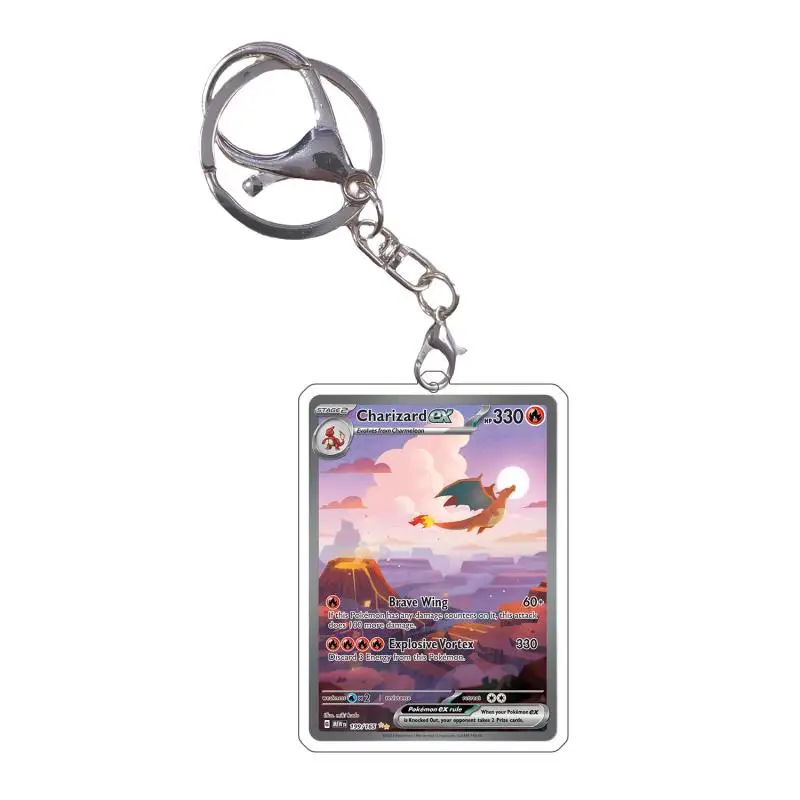 Keychain Walmart Pokemon Shield Pokemon Keychain Cards Style Mew