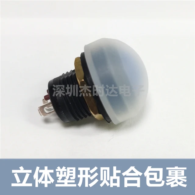 20 Cappucci Gomma Per Interruttori A Levetta 12mm - Impermeabili E Antipolvere (Nero) - Foto 2