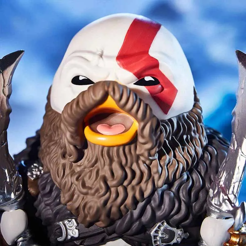 TUBBZ Action figure di anatra in vinile da collezione Atreus, edizione in scatola, prodotto ufficiale God of War, TV, film e videogiochi