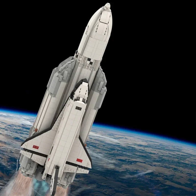 

Military 1:110 Energia Buran Blizzard Rocket Building Block Space Soviet Union Spacecraft Vehicle Toy For Children Gift
