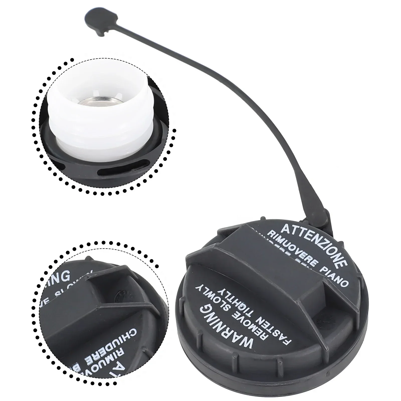 Fuel Tank Cap Cover 31010-38600 31010-25300 31010-3F600 For Hyundai Accent Mk2, Mk3 & Mk4 1999- For Hyundai Getz 2001-2011