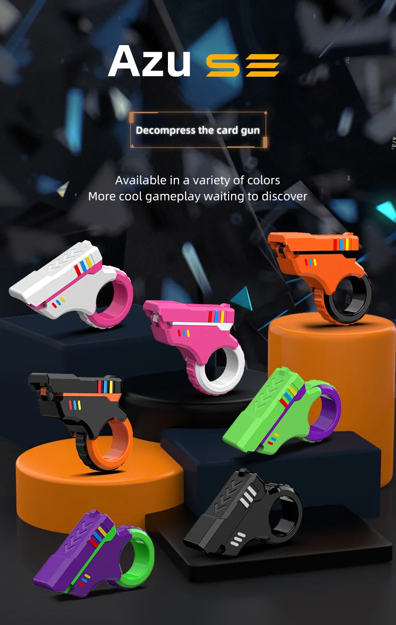 Rotierende Finger-Slider Fidget-Spielzeug Büro-Stressabbau-Slider Ratschen-Finger-Fidget 3D-Gedruckte Fidget-Spielzeuge Texturierte Fingerspitzen – Detail 7