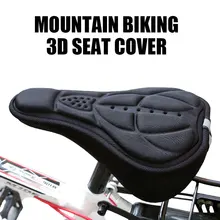 Mountain Bike 3D Cushion Cover Bicycle Cushion Bicycle Thickened Silicone Sponge Cushion Soft Saddle Equipment Accessories Seat tanie tanio CN (pochodzenie) Rowery szosowe