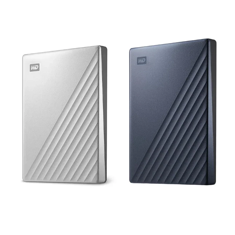 WD 확장 메탈 에디션 휴대용 하드 드라이브 마이 패스포트 울트라 웨스턴 디지털 500GB 1TB 2TB 4TB 중국 여행 패키지 OEM
