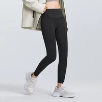 Pantalon décontracté Semir pour femme, coupe ajustée très élastique, nouvelle collection printemps 2025, pantalon slim noir effet peau de requin 6