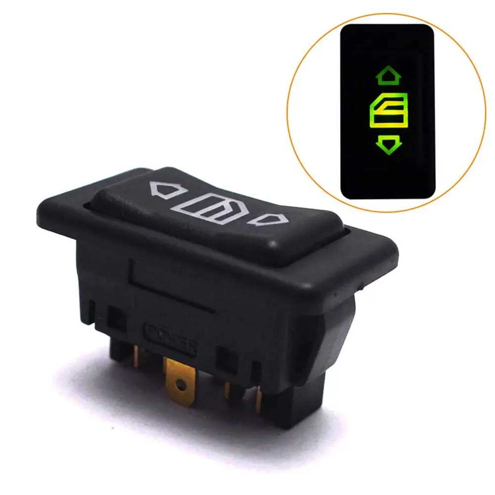 12V/24V 20A 6Pin Auto Electric Power Window Switch Button for All Autos