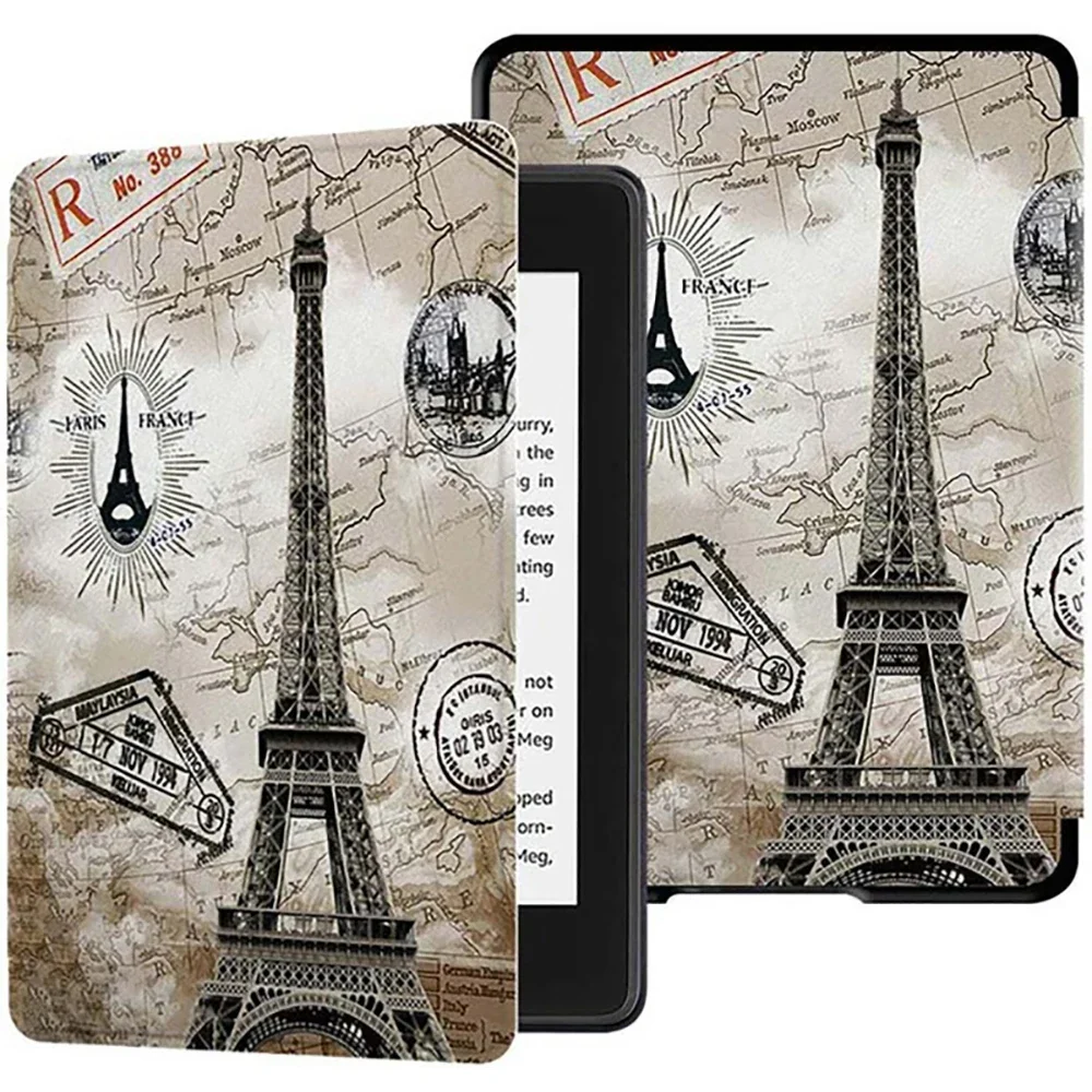 Kindle Case For 2021 11th All New Magnetic Smart Case For Kindle 10th Generation Printing Cover For Kindle Paperwhite 6th 7th