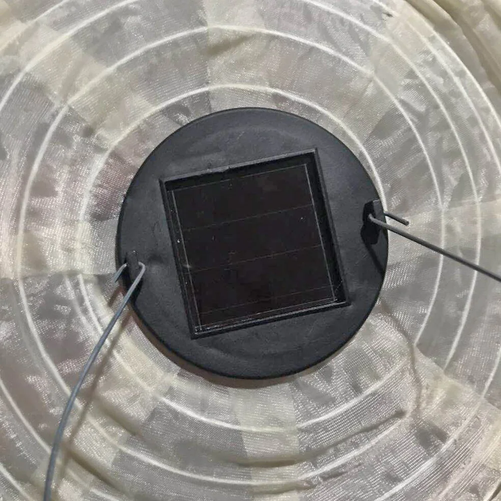 Description Picture 5 of item20cm IP55 LED Solar Lantern Lamp Outdoor Celebration Party Decor Hanging Light