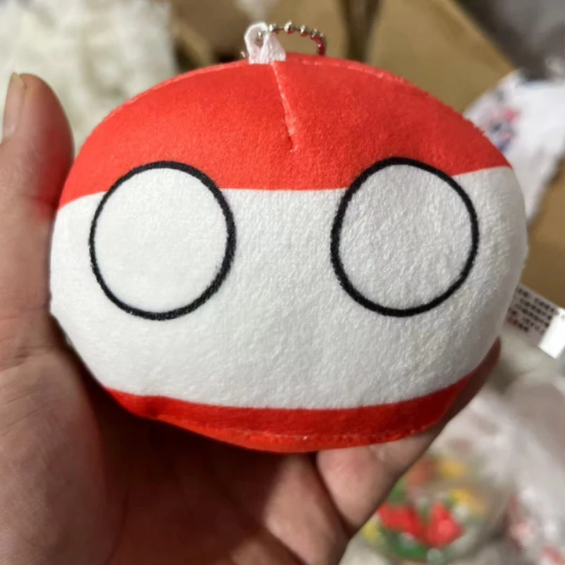 70 Styles 10cm Country Ball Plush Toys Polandball Pendant Country Balls Decor Countryball Stuffed Doll Christmas Gift for Kids