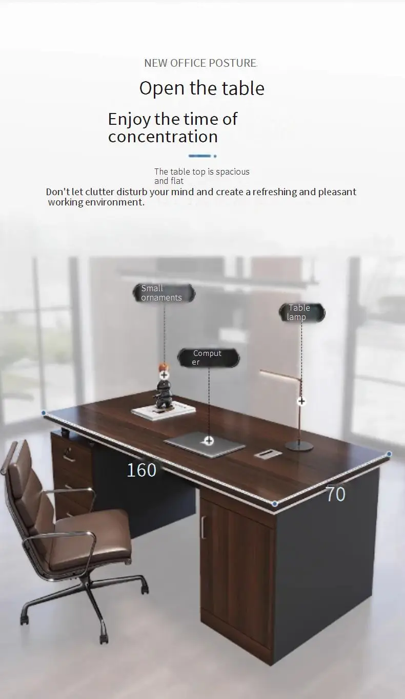 Drawers Storage Office Desk Reception Reception Organizers Floor Computer Desks European Supplies Mesa Escritorio Furnitures