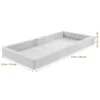 White Marble Silicone Bathroom Storage Tray Vanity Counter Decorative Kitchen Sink Soap Bottle ganizer Trays For Garden Storage 4