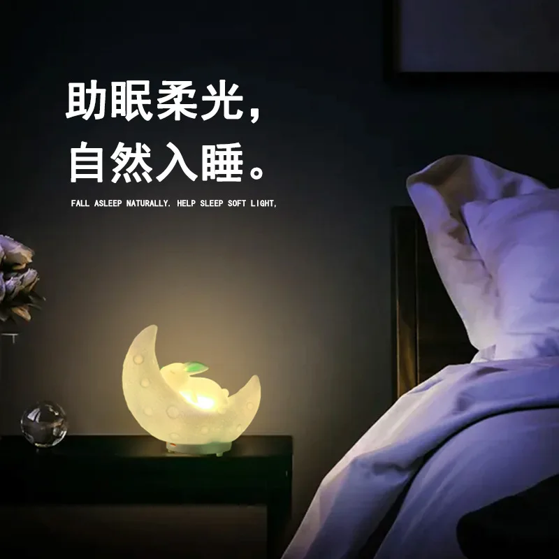 

43523asn rabbit clap light lumignous Bluetooth saspeaker new creativeh gift birthday gift ornaasments shtereo