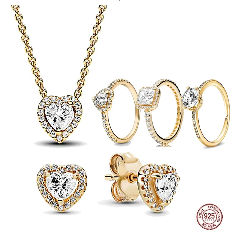 

Цепочка из серебра 925 пробы с изысканным кольцом и браслетом