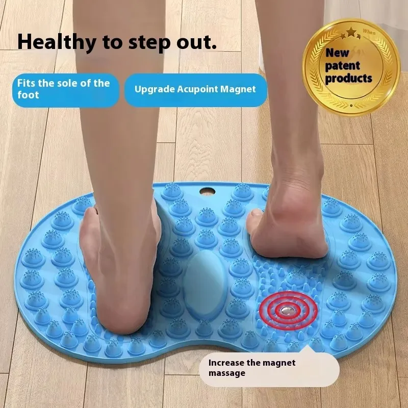Description Picture 2 of itemNew Foot Massage Acupressure Mat Home Fitness Equipment Pilates Yoga Accessories Foot Training Muscle Relaxation Acupuncture Mat