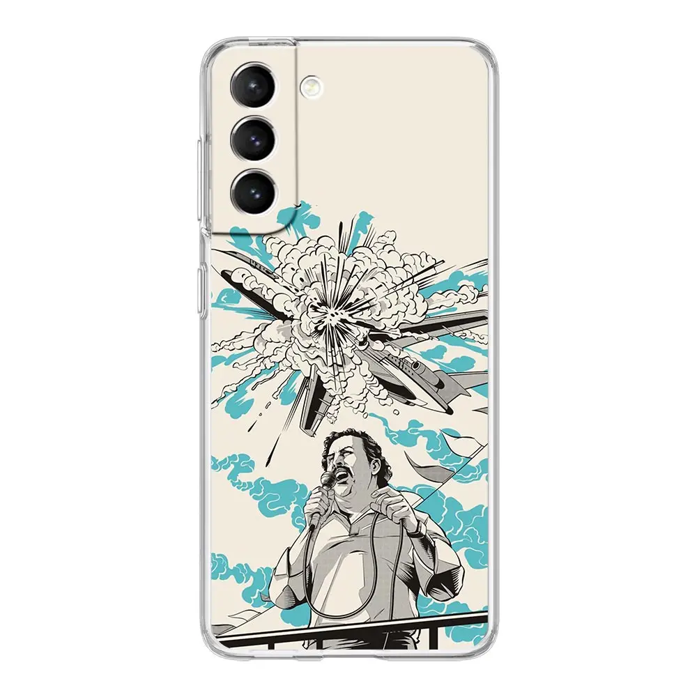 Narcos TV Series Pablo Escobar Clear Phone Case