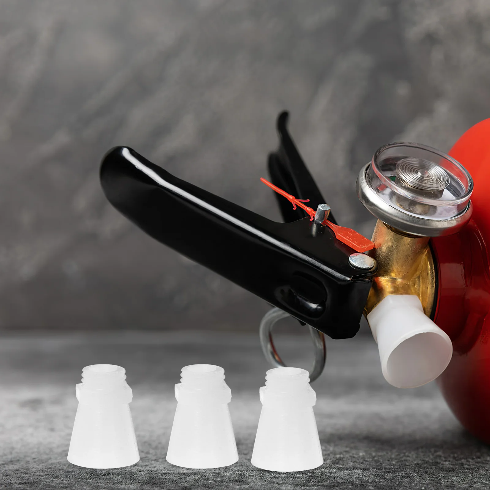 50 Pcs Fire Extinguisher Accessories Nozzles Replacement Dry Powder Parts Plastic For Replaceable