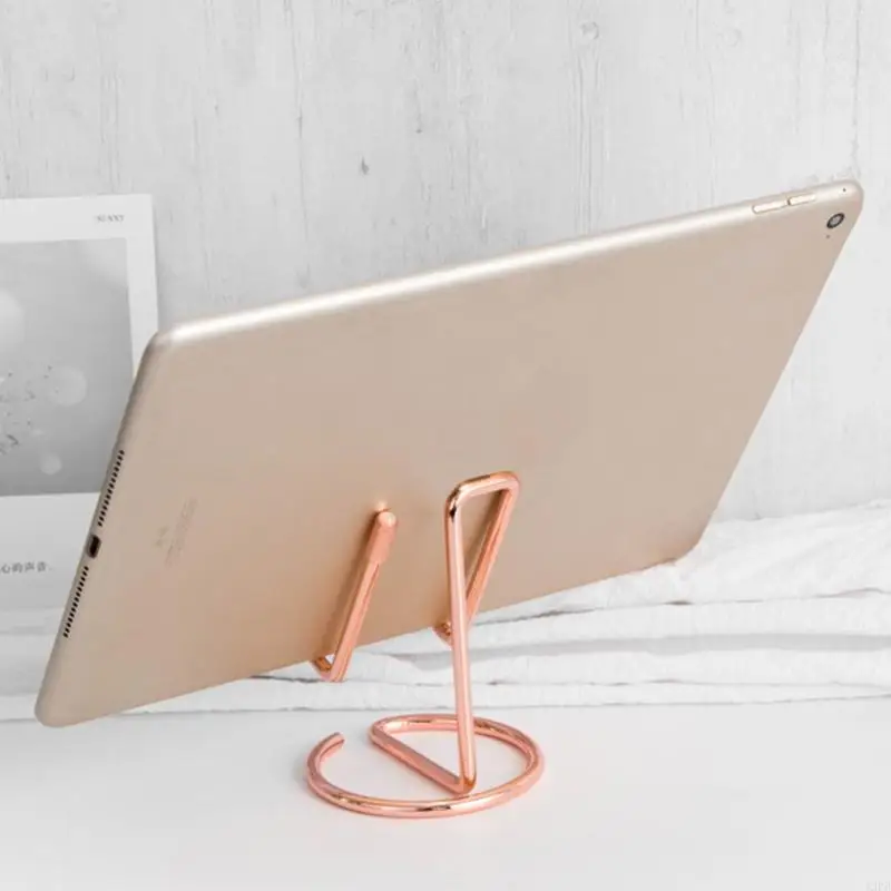 12PB Metal Support Holder Dining Table Dishes Plated Decor Bracket for Home Dormitory Small Night Light Bracket