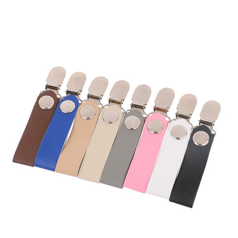 

1PCS Hat Clips For Travel Handbag Trendy Hats Keeper Clip Outdoor Leather Accessory