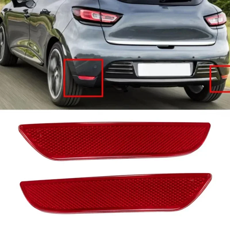 자동차 리어 범퍼 반사판, 르노 클리오 MK4 09 Tce 12 16v 2012-2021, ..