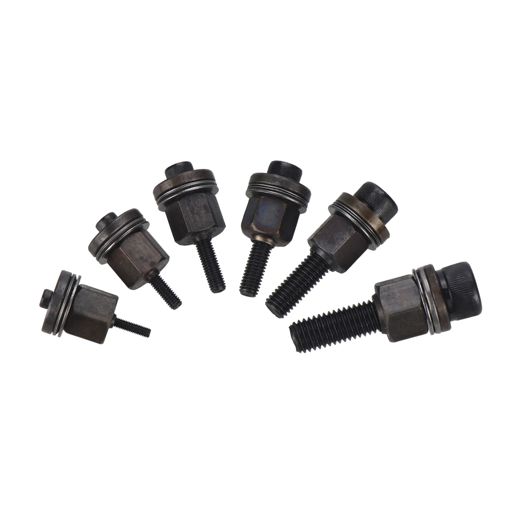 Rivet Nut Tool 21pcs Hand Rivet Nut Head Set Manual Riveter Accessory for Nuts M3 M4 M5 M6 M8 M10 M12 Simple install