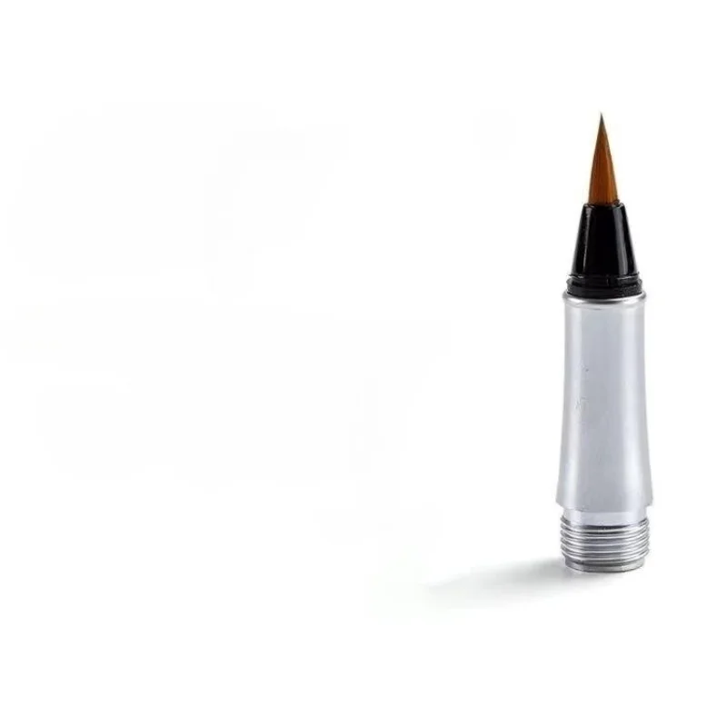 Penna a pennello con punta a pennello e calligrafia cinese a forma di testa di coniglio, in pelo di donnola._voghion.com