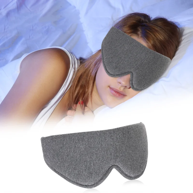 Blackout Sleeping Mask Eyeshade Cover Blindfold Block Out Light Soft Padd Night Sleep Mask For Eyes Eyepatch Travel Relax