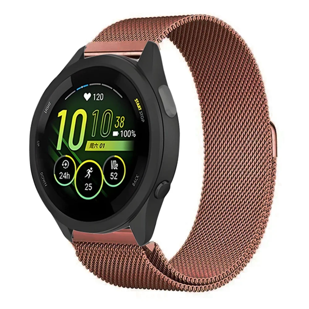 Elegant Milanese Mesh Strap, 20mm & 22mm, Stainless Steel Wristband