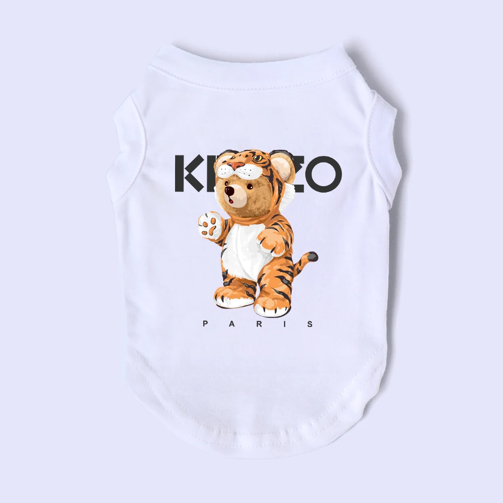 T-shirt chien personnalisé : Ourson Kenzo - Doglovedesign - 2025 - Vêtement et accessoires pour chiens - Doglovedesign